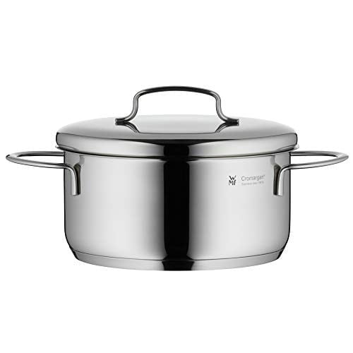 WMF Mini İndüksiyon Tabanlı Çelik Kısa Tencere 16 cm