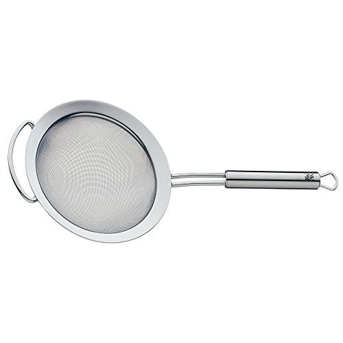 WMF Profi Plus İnce Tel Süzgeç, 16 cm, Cromargan® Yüksek Kaliteli Yarı Mat Paslanmaz Çelik, Pudra Şekeri Eleği, Bulaşık Makinesinde Yıkanabilir - Bedenler: 8 cm, 16 cm
