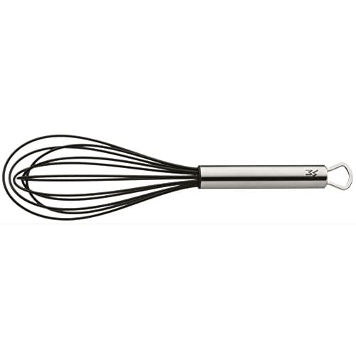 WMF Profi Plus Silikon Telli Çırpıcı, 25 cm, Cromargan® Yüksek Kaliteli Mat Paslanmaz Çelik, 200°C'ye Kadar Isıya Dayanıklı, Bulaşık Makinesinde Yıkanabilir