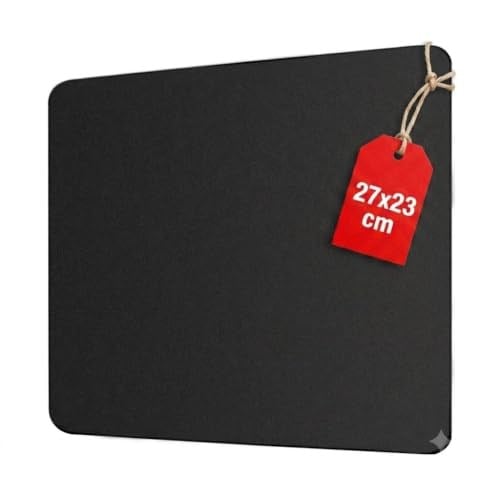 WONKEY OFFICE - Orta Boy Mouse Pad – Kaymaz Tabanlı Pürüzsüz Kumaş Yüzeyli Bilgisayar Mouse Altlığı, Ofis için Ergonomik Mouse Pad, Laptop ve PC Uyumlu - Seçenekler: 22x18 cm - Küçük Boy, 23U x 27G cm