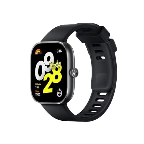Xiaomi Redmi Watch 4 Akıllı Saat Siyah (Xiaomi Türkiye Garantili) Sesli Görüşme Özellikli