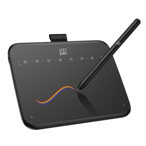XPPen Deco 640 Grafik Çizim Tableti, 16384 Basınç Seviyesi, Pilsiz Kalem, 6x4 İnç, Windows Mac Android Uyumlu
