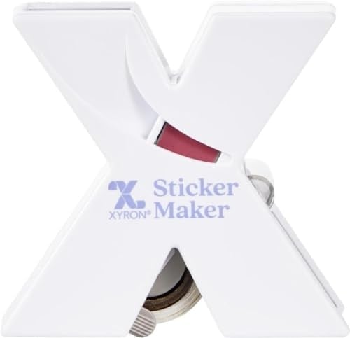 Xyron X150 Çıkartma Yapıcı, Scrapbooking, El Sanatları, Kartlar, Okul Projeleri, Asitsiz Yapıştırıcı, Taşınabilir, Mor (XRN150), 1,5
