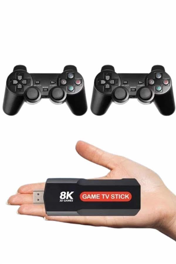 YamanHobi 8K Ultra HD Game Box 36500 Oyunlu Game Stick Oyun Konsolu