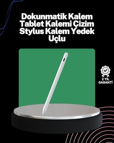 YamanHobi Akıcı Yazı ve Çizim için Eğim Sensörlü Dijital Kalem – 20 Saat Kesintisiz Kullanım -