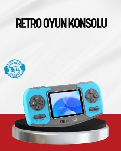 YamanHobi El Tipi Retro Oyun Konsolu Çocuklara Özel Portatif Oyun Makinesi