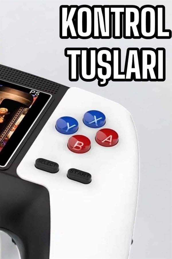 YamanHobi Gamepad 520 Retro Oyunlu Taşınabilir El Konsolu Atari