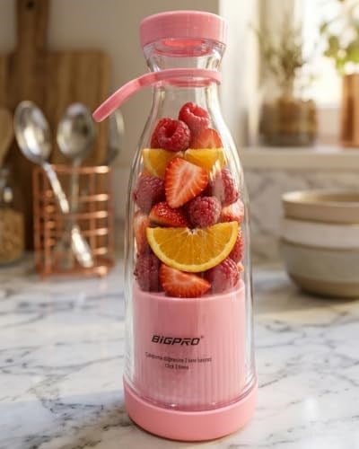 YamanHobi Taşınabilir Blender Smoothie ve Meyve Karıştırıcı Kablosuz Kullanım