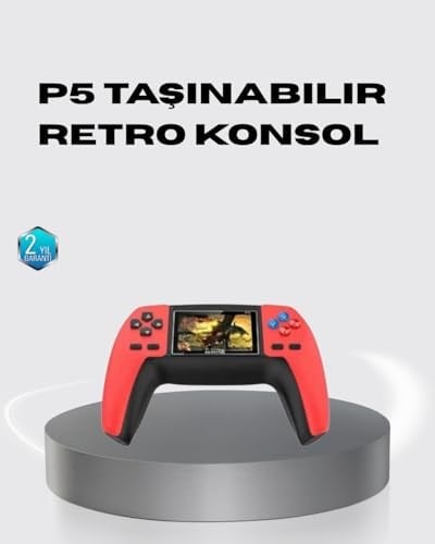 YamanHobi Taşınabilir Retro Oyun Konsolu – 520 Efsane Oyun Tek Cihazda