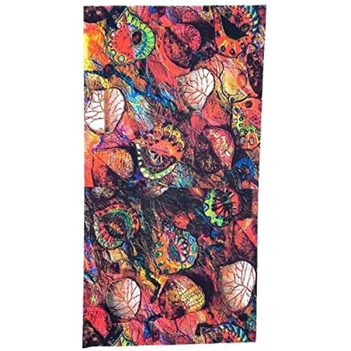 Yaprak Temalı Buff Boyunluk Bandana No:132
