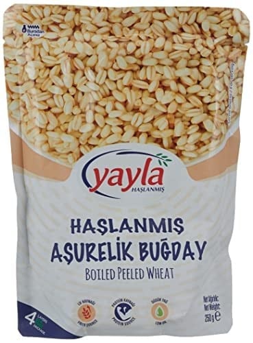 Yayla Haşlanmış Aşurelik Buğday (250 Gr) Tekli Paket