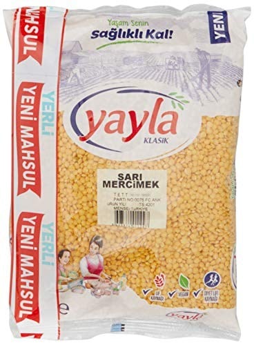 Yayla Sarı Mercimek (1 Kg)