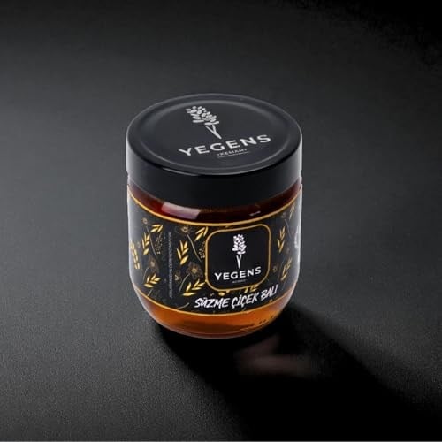 Yegens 500 gr Doğal Süzme Çiçek Balı | TA17.5+ | 900 Prolin | Erzincan - Kemah | Hakiki Bal