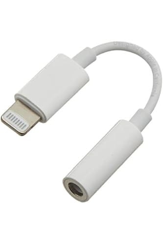 Yeni Nesil 14 13 12 11 Iphone Aux Ses Kulaklık Dönüştürücü Iphone Için 3.5mm Çevirici Dönüştürücü BEYAZ