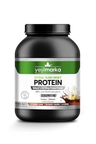 Yeşilmarka Doğal Whey Protein Tozu - Vanilya/Kakao 1540 Gr