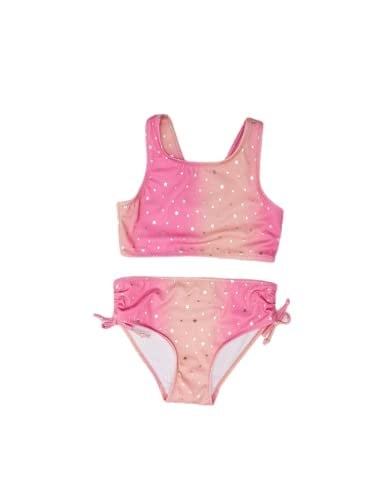 Yıldız baskılı kız çocuk bikini takım DB200737BT