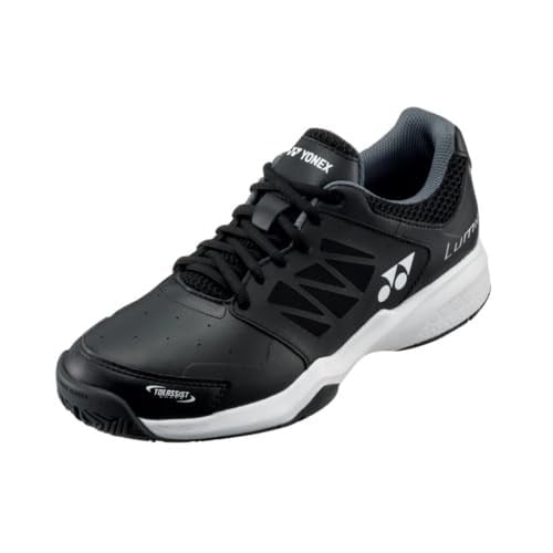 YONEX Lumio 3 Power Cushion Tenis Ayakkabısı, Siyah, Hafif All-Court Darbe Emici ve Dayanıklı Kavrama