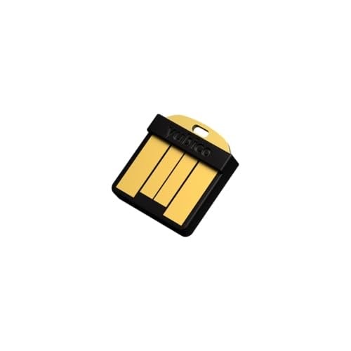 Yubico YubiKey 5 Nano - İki Faktör Kimlik Doğrulama USB Güvenlik Anahtarı, USB-A Bağlantı Noktasına Uyar - Çevrimiçi Hesaplarınızı Şifre Than ile Koruyun, Fido Sertifikalı USB Şifre Anahtarı, Ekstra K