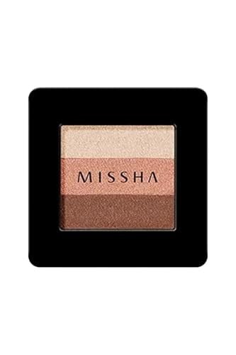 Yumuşak Dokulu, Dökülme Yapmayan 3 Renkli Göz Farı Triple Shadow (No.14 Dewy Apricot)
