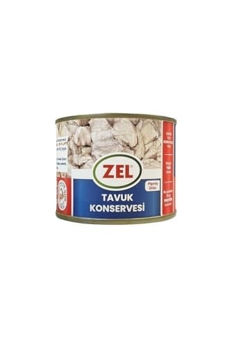ZEL Haşlanmış Kuşbaşı Tavuk Konservesi 200 g – Yüksek Proteinli, Yemeye Hazır