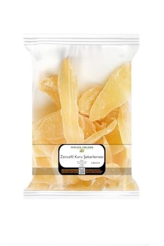Zencefil Lokumu 500 Gr. Taze Zencefil Şekerlemesi Özel Kurutulmuş Yaş Zencefil 0,5 Kg.
