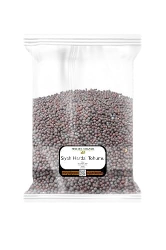 Zencefil Organik Siyah Hardal Tohumu 500 Gr.
