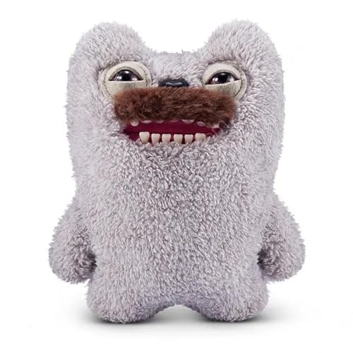 ZURU Fugglers Kıllı Fuggs - Komik Çirkin Canavar Peluş - 9 inç (Eski Diş)