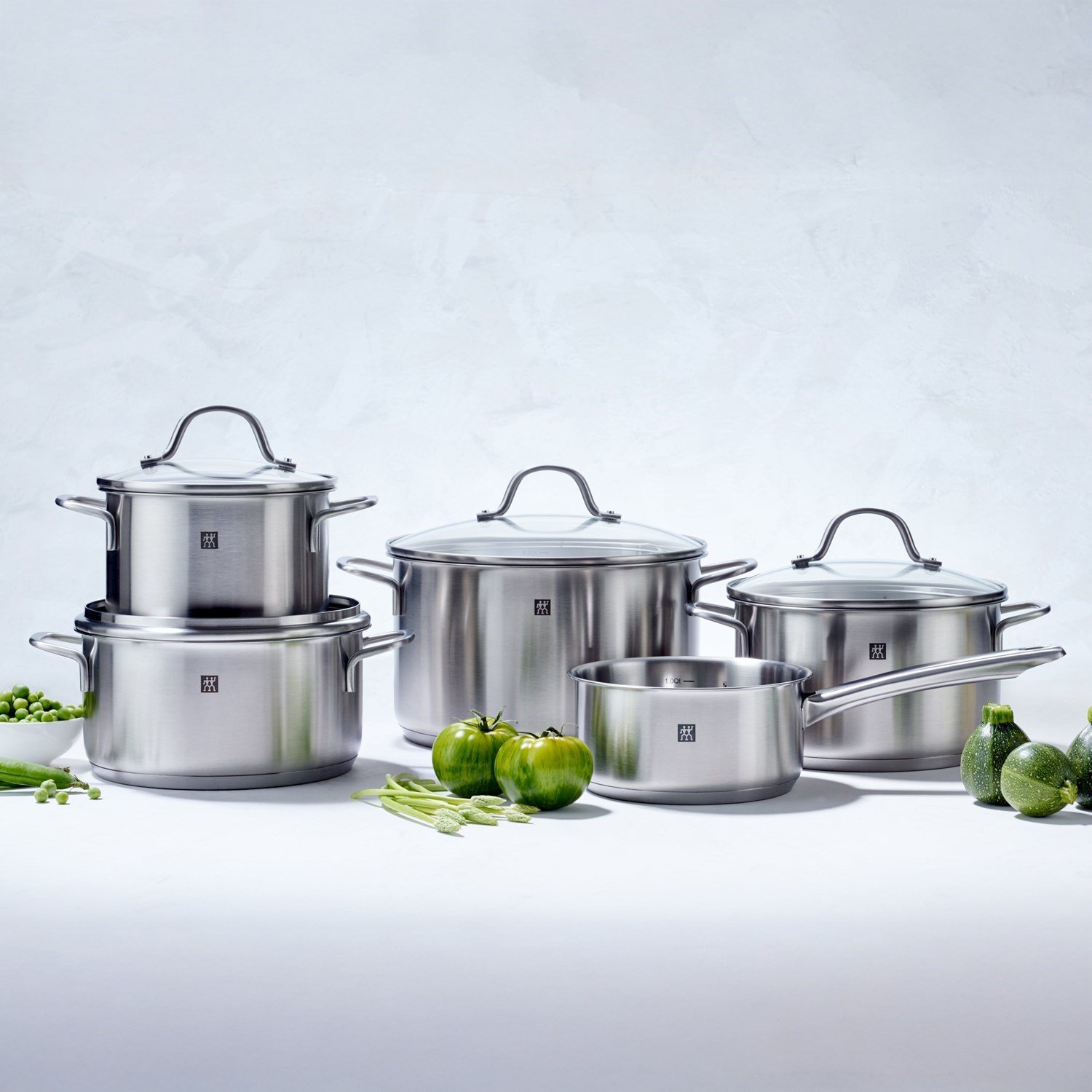 Zwilling Flow Tencere Seti 5 Parça-Inox