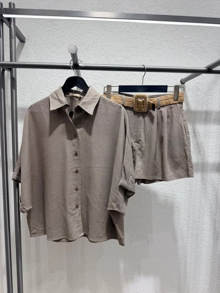 KETEN ŞORTLU TAKIM 