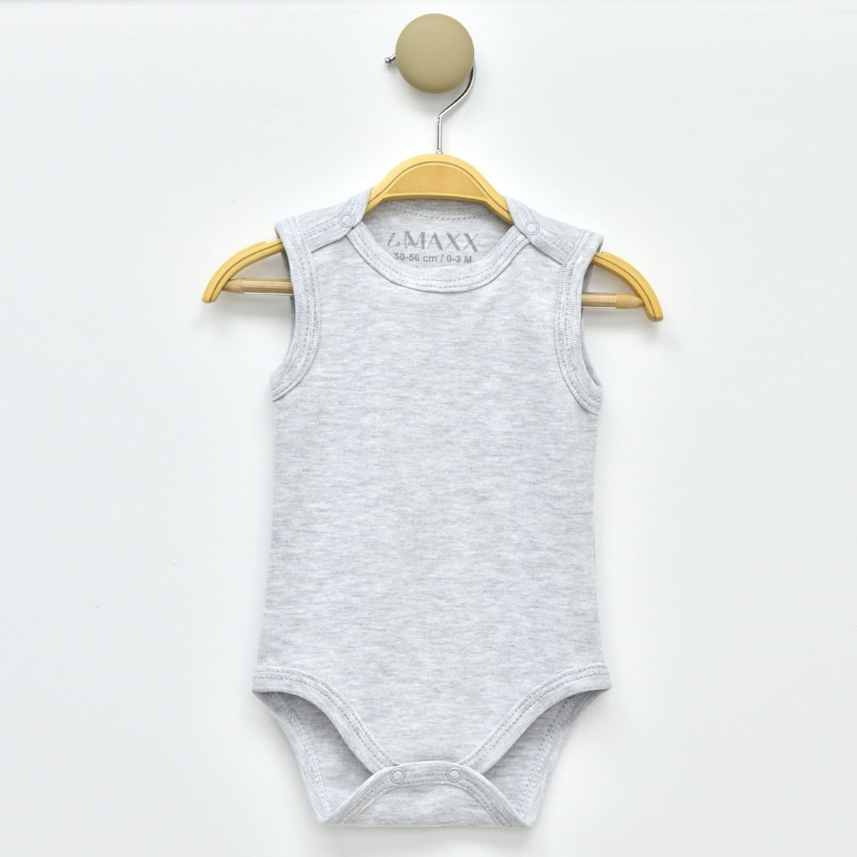 Çıtçıtlı Body Gri
