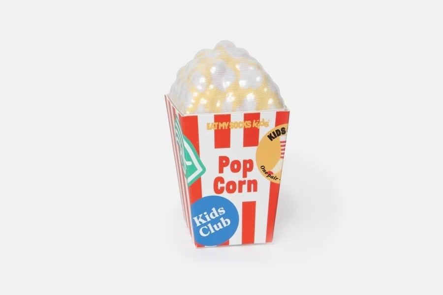 Eat My Socks Pop Corn 5-10 Yaş Çocuk Çorap