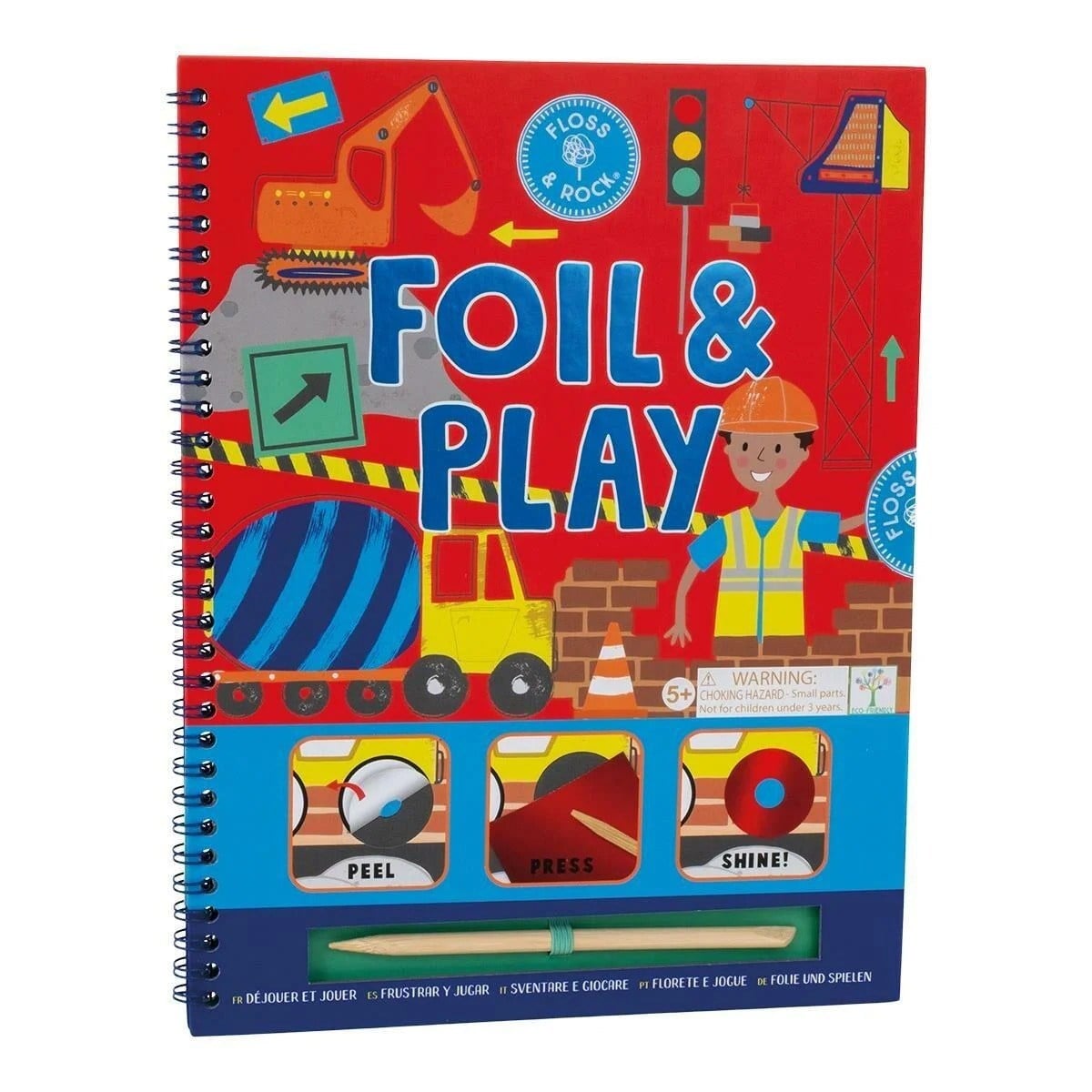 Floss & Rock Folyo Aktivite Set / Constructıon