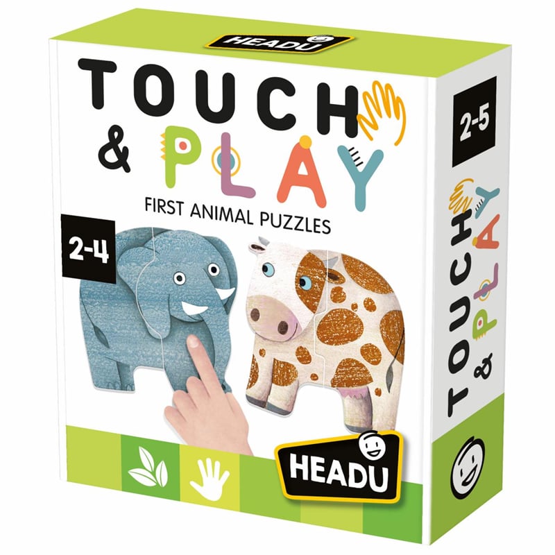 HEADU FIRST ANIMAL PUZZLES (2-4 YAŞ)