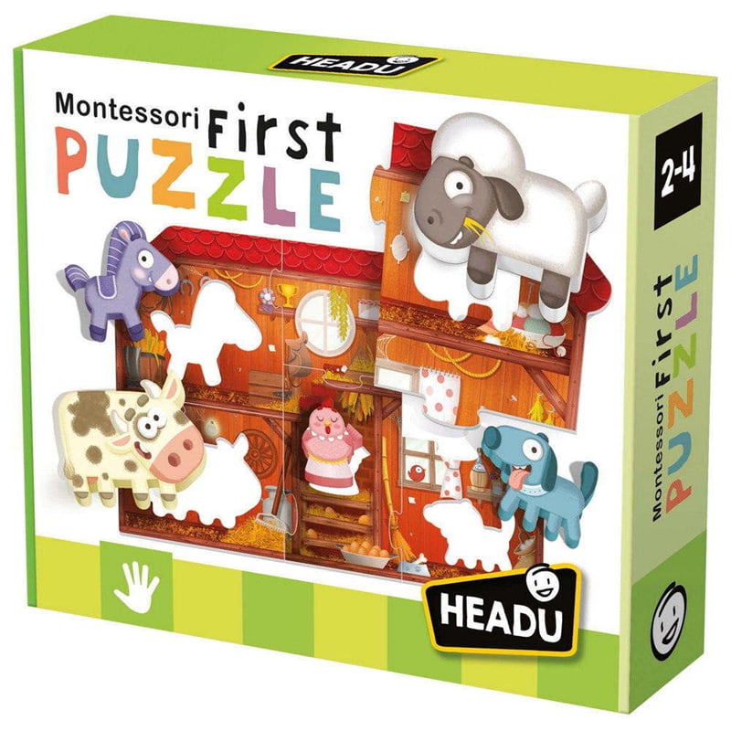 HEADU MONTESSORI FIRST PUZZLE THE FARM (2-4 YAŞ)