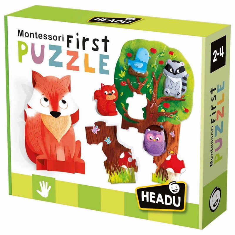 HEADU MONTESSORI FIRST PUZZLE THE FOREST (2-4 YAŞ)