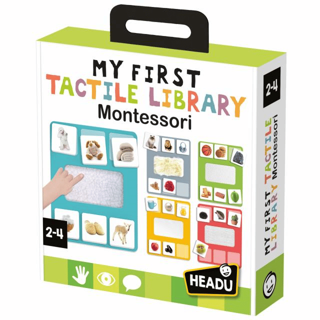 HEADU MY FIRST TACTILE LIBRARY MONTESSORI (2-4 YAŞ)