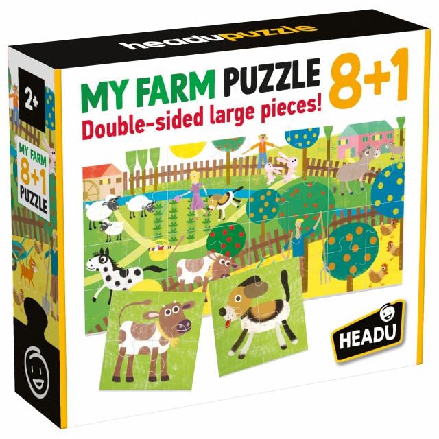HEADU PUZZLE 8+1 FARM (2-5 YAŞ)