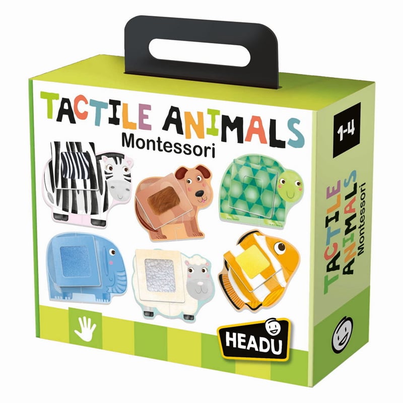 HEADU TACTILE ANIMALS MONTESSORI (1-4 YAŞ)