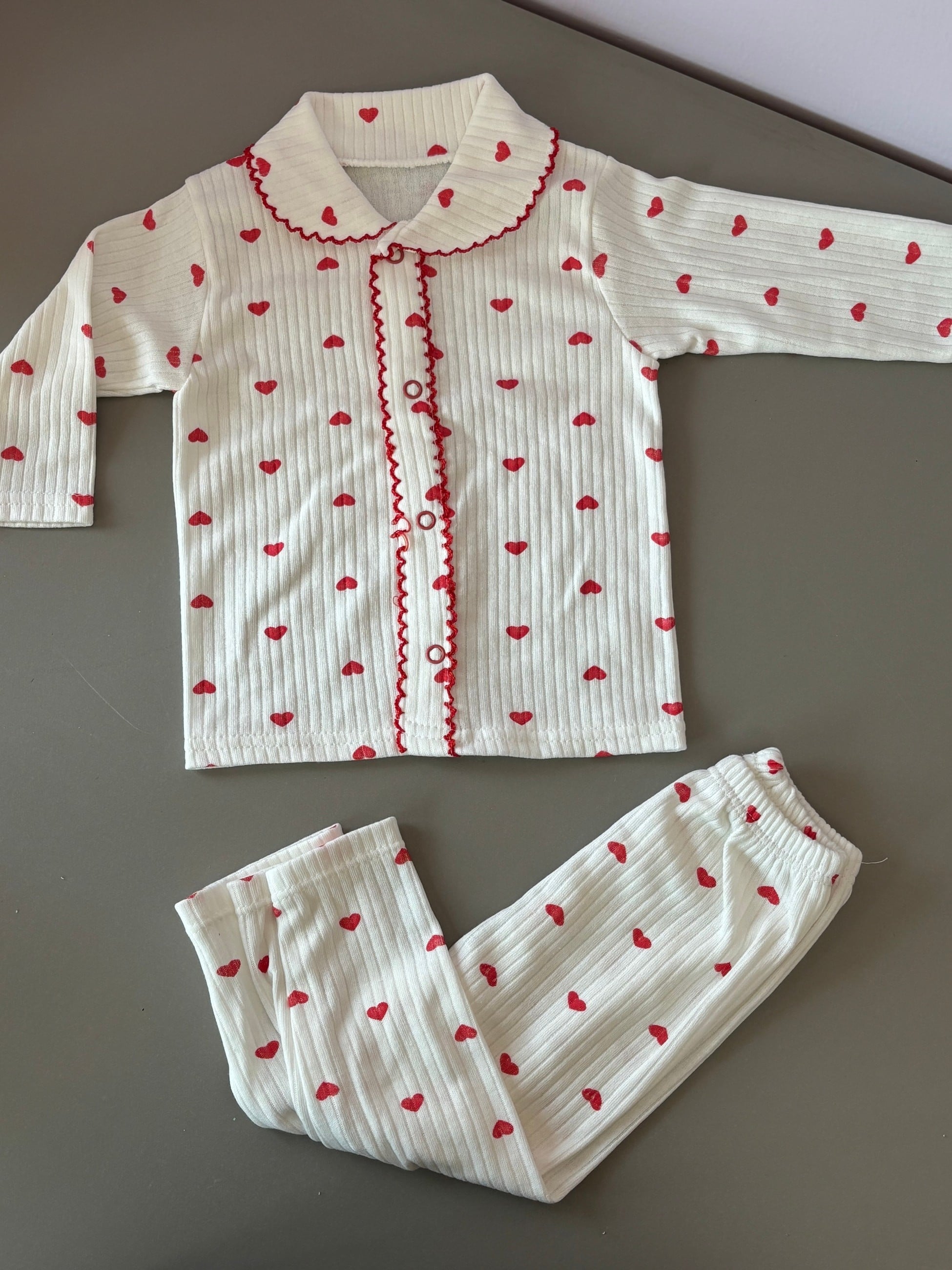 Kalpli Pijama Takımı