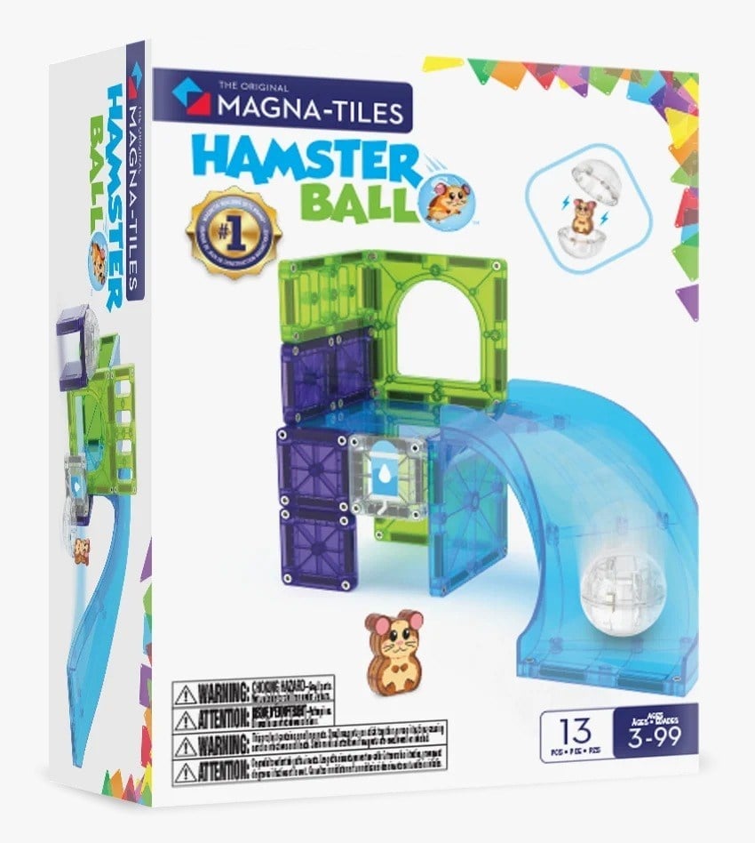 MAGNA-TILES® - Hamster Ball Manyetik Bloklar - 13 Parça