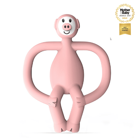 Matchstick Monkey Silikon Diş Kaşıyıcı / Pickle Pig