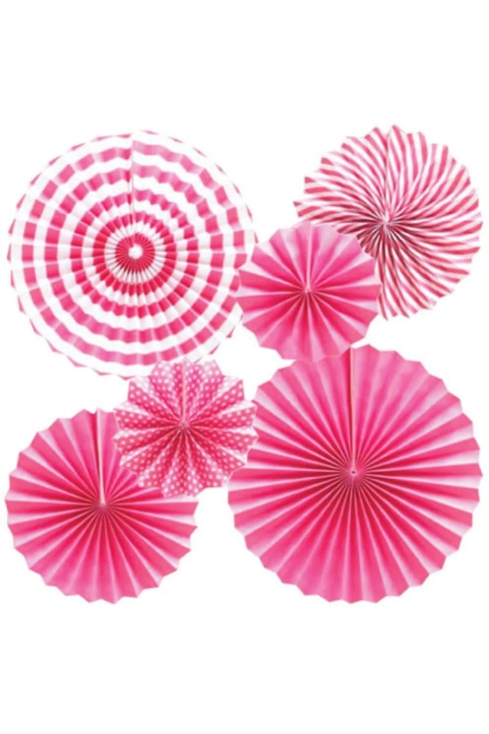 Pembe Yuvarlak Dekoratif Parti Süsü