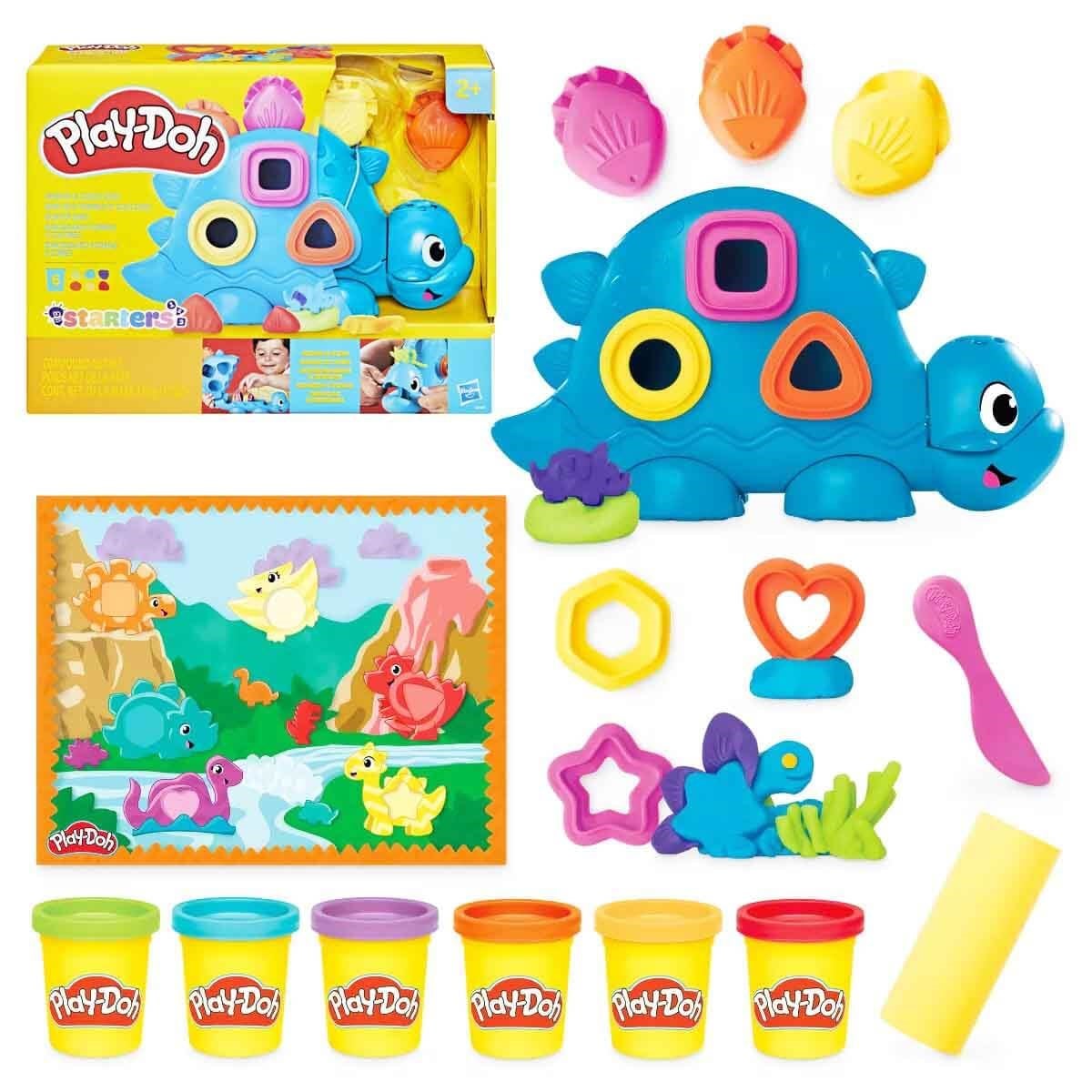 Play Doh Renkli Şekilli Dino