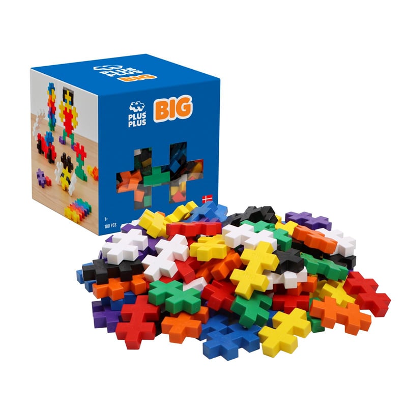 PLUS-PLUS BIG BASIC / 100 PCS