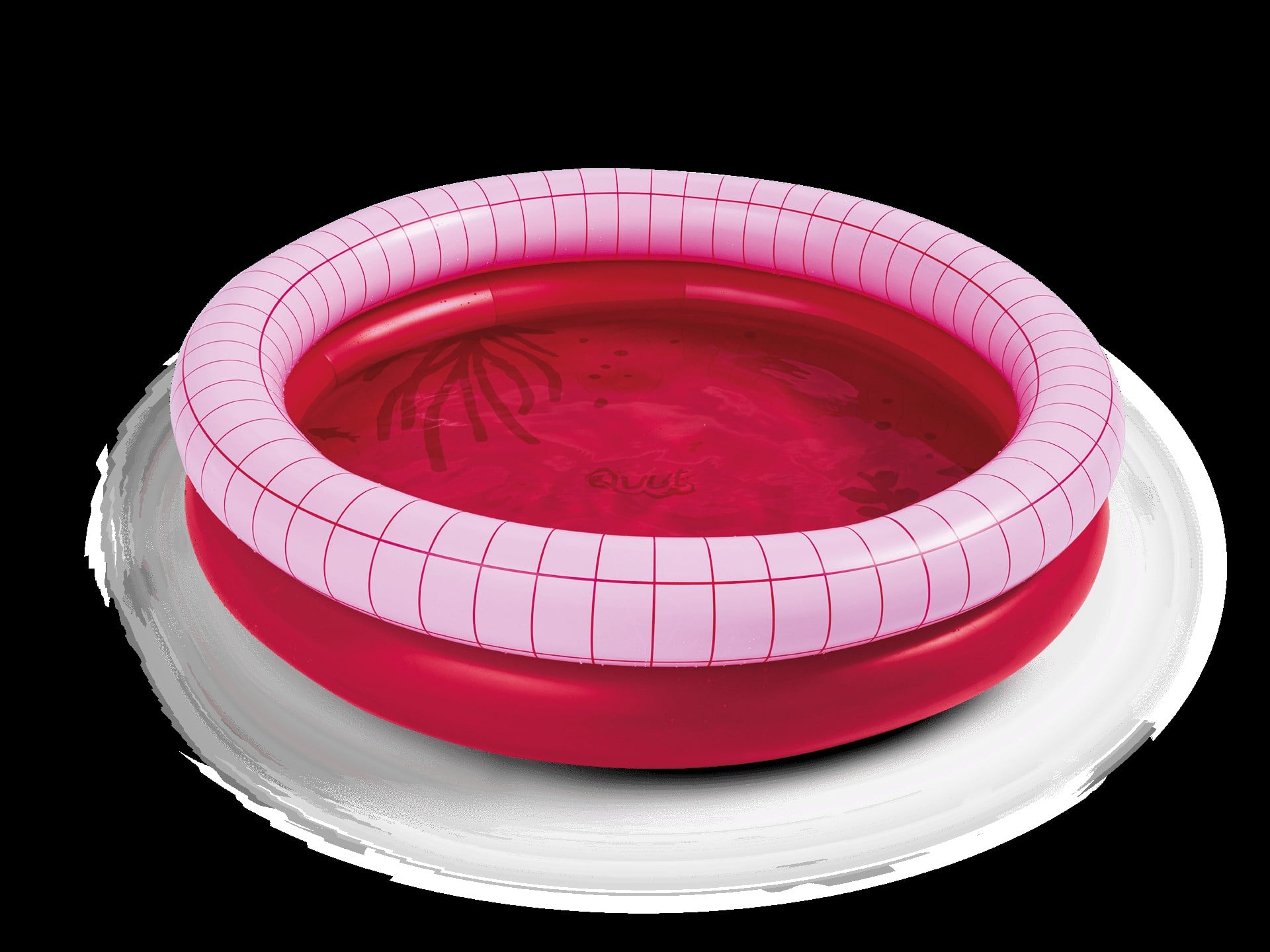 Quut Dippy Şişme Çocuk Yüzme Havuzu / Çap 120 cm /Cherry