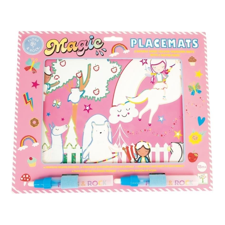 Renk Değiştiren Sulu Boyalı Oyun Mat / Rainbow Fairy