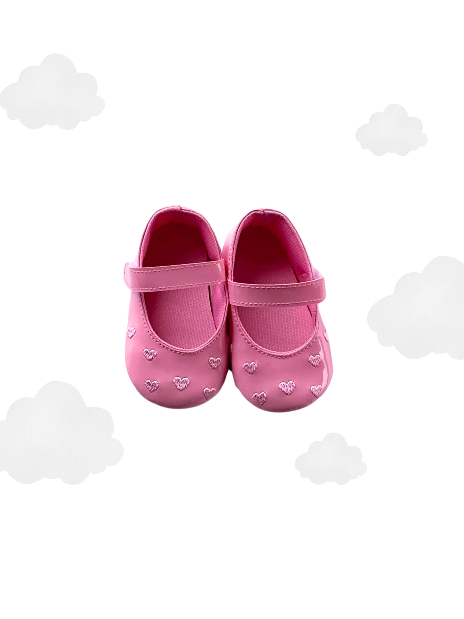 Rugan Pembe Kalpli Bebek Ayakkabı