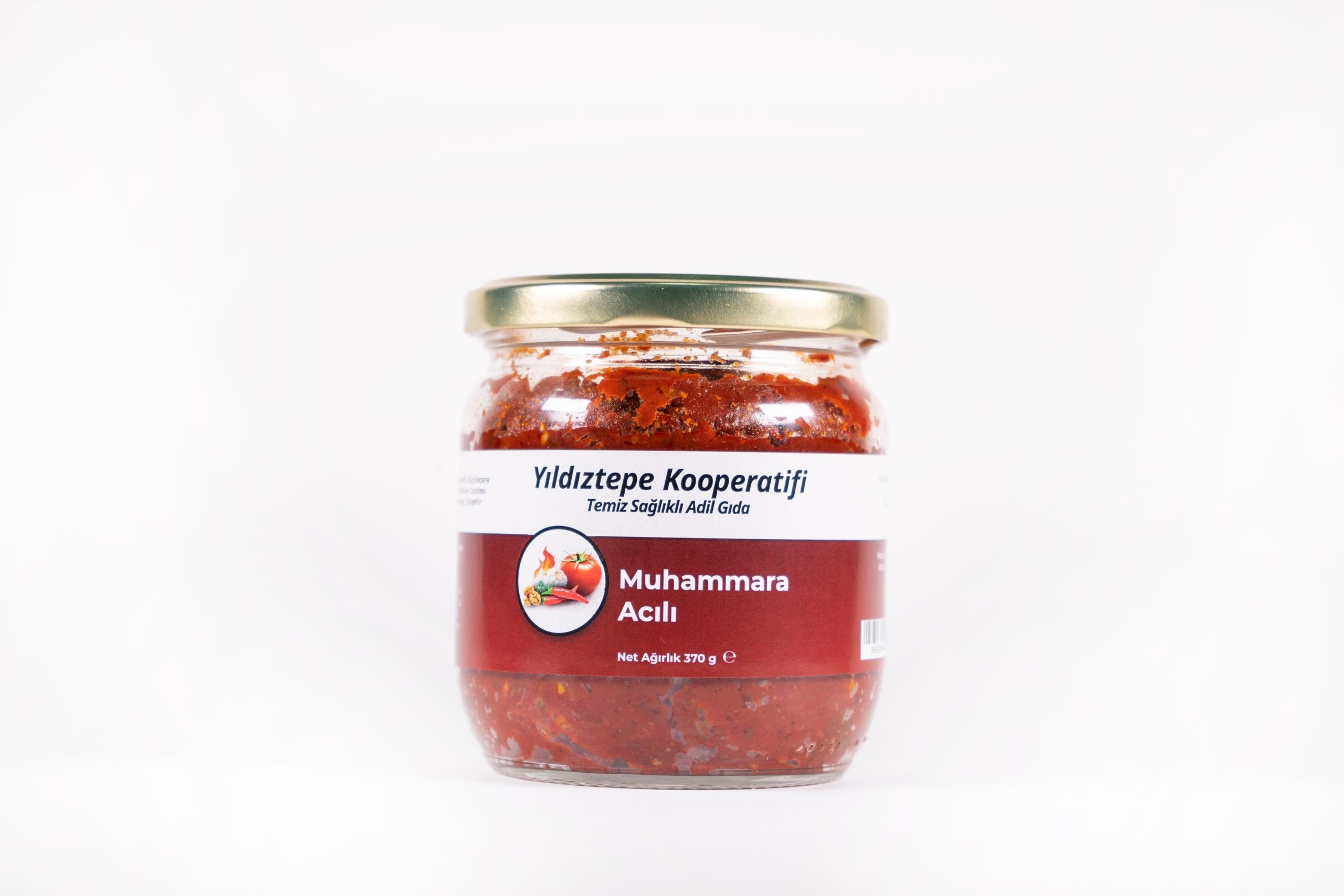 Kahvaltılık Muhammara Acılı (Cevizli) | 370 gr