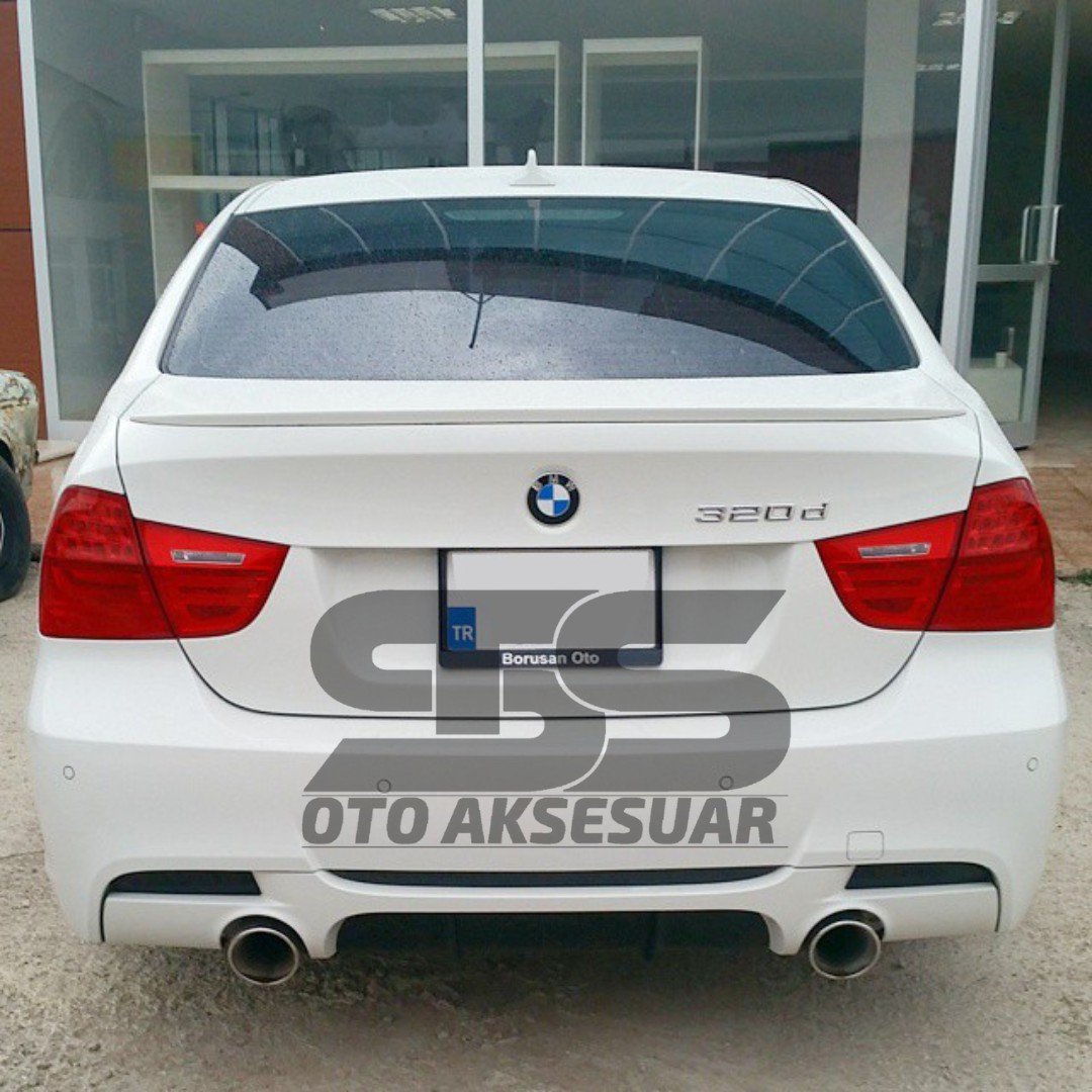  Bmw E90 318 320 325 330 Bagaj Üstü Spoiler Beyaz