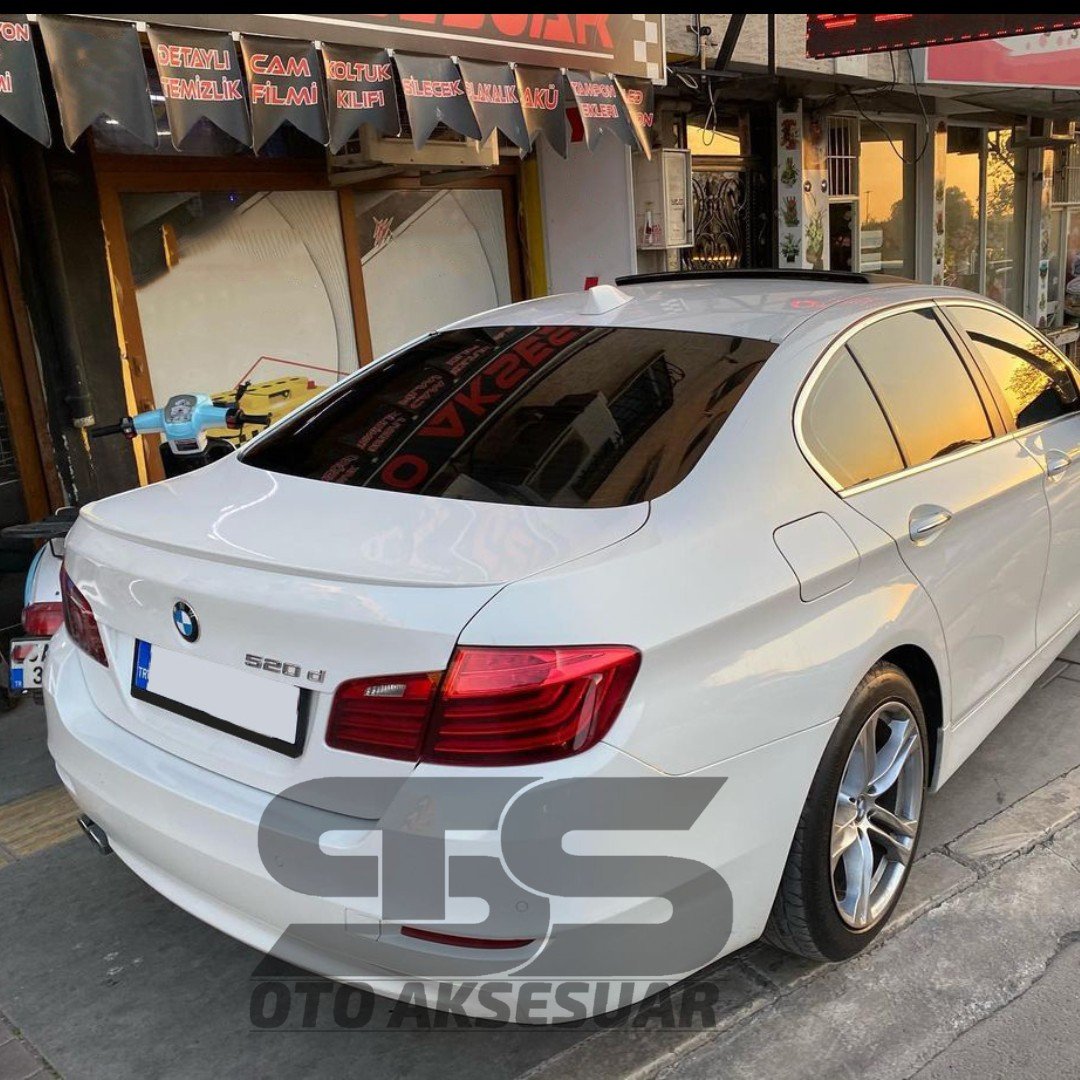  Bmw F10  Bagaj Üstü Spoiler Beyaz